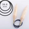 Pevné kruhové jehlice Knit Pro Jumbo 100cm - 35,00 mm
