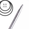 Jehlice kruhové výměnné ChiaoGoo TWIST LACE - 5.50 mm (zkrácené 8 cm)