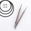 Jehlice kruhové výměnné ChiaoGoo TWIST LACE - 6.00 mm (zkrácené 8 cm)
