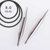 Jehlice kruhové výměnné ChiaoGoo TWIST LACE - 8.00 mm (zkrácené 8 cm)