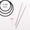 Jehlice kruhové výměnné ChiaoGoo TWIST LACE - 1.75 mm (zkrácené 10 cm)