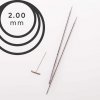 Jehlice kruhové výměnné ChiaoGoo TWIST LACE - 2.00 mm (zkrácené 10 cm)