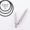 Jehlice kruhové výměnné ChiaoGoo TWIST LACE - 5.00 mm (zkrácené 10 cm)