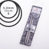 Jehlice kruhové výměnné ChiaoGoo TWIST LACE - 5.00 mm (zkrácené 10 cm)