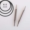 Jehlice kruhové výměnné ChiaoGoo TWIST LACE - 8.00 mm (zkrácené 10 cm)