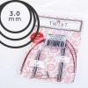 Jehlice kruhové výměnné ChiaoGoo TWIST Short Combo - 3.00 mm (set 5 a 8 cm)