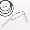 Pevné kruhové jehlice BASIC 60cm - 7 mm