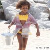 pattern knit crochet kids jacket spring summer katia 6121 35 p