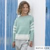 pattern knit crochet kids sweater spring summer katia 6121 24 p