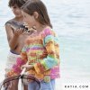 pattern knit crochet kids sweater spring summer katia 6121 31 p