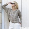 pattern knit crochet woman sweater spring summer katia 6122 10 p