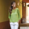 pattern knit crochet woman sweater spring summer katia 6122 30 p