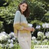 pattern knit crochet woman sweater spring summer katia 6123 10 p