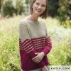 pattern knit crochet woman sweater spring summer katia 6123 24 p