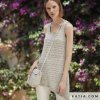 pattern knit crochet woman sweater spring summer katia 6123 25 p