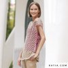 pattern knit crochet woman sweater spring summer katia 6123 29 p