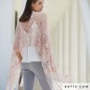 pattern knit crochet woman shawl spring summer katia 6123 31 p