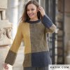 pattern knit crochet woman sweater autumn winter katia 6092 10 p