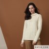 pattern knit crochet woman sweater autumn winter katia 6136 8 p