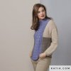 pattern knit crochet woman sweater autumn winter katia 6136 33 p