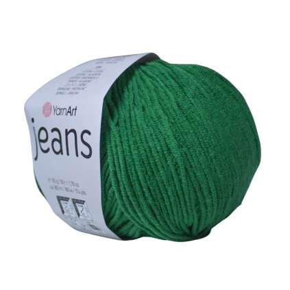 YarnArt Jeans zelena 52