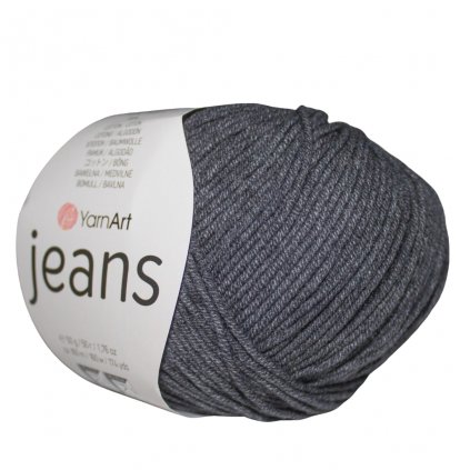 YarnArt Jeans Tmavo sivá 28