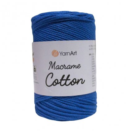 Špagát Macrame Cotton Tmavo modrá 772