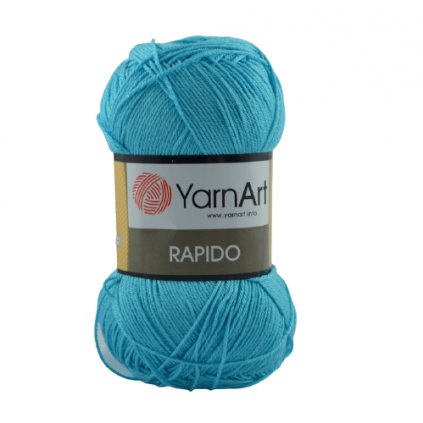 YarnArt Rapido Modrá 695