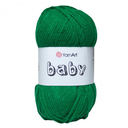 YarnArt Baby Tmavo zelená 338