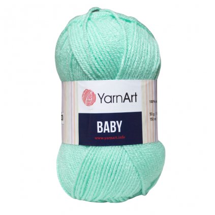 YarnArt Baby Zelená Baby 623