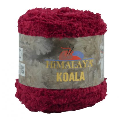 Vlna Himalaya Koala Bordová 75703