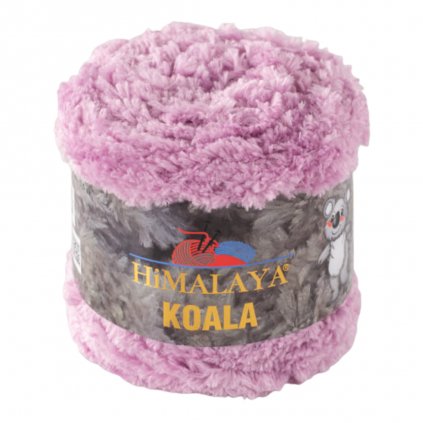 Vlna Himalaya Koala tmavo fialovoružová 75716