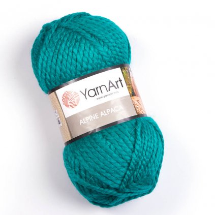 YarnArt Alpine Alpaca Zelená 446