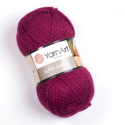 YarnArt Alpine Alpaca Bordová 441