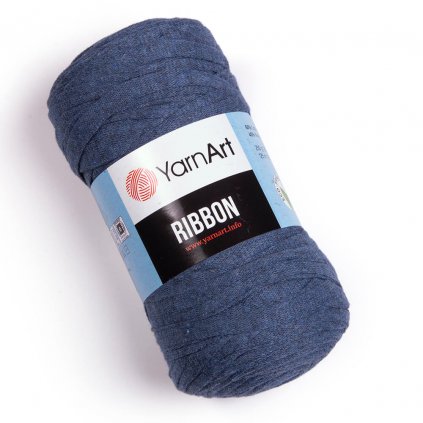 YarnArt Ribbon  Modrá Jeans 761