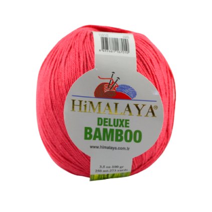 Himalaya Deluxe Bamboo Ružovočervená 124-09