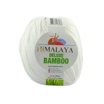 Himalaya Deluxe Bamboo Biela 124-01