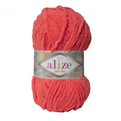 Alize Softy Plus Neonovo oranžová 526