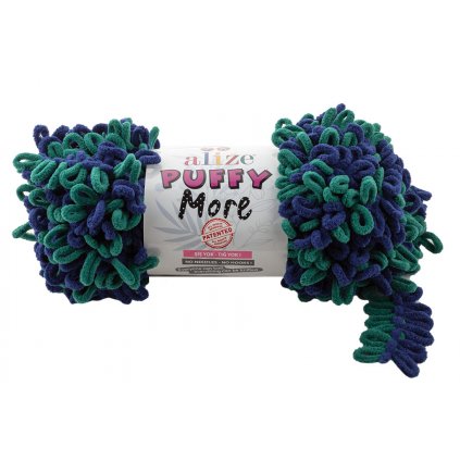 Alize Puffy More Modro-zelená 6293