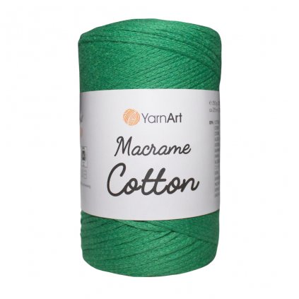 Špagát Macrame Cotton Zelená 759