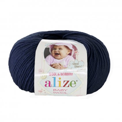 Alize Baby Wool Tmavo modrá 58