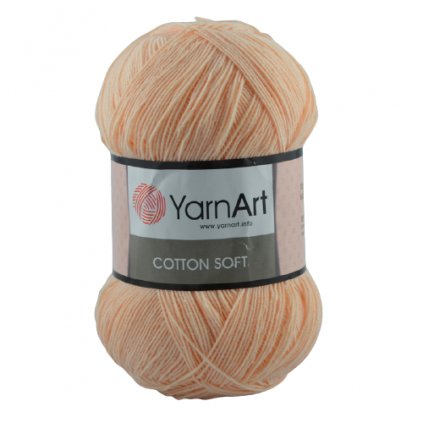 YarnArt Cotton Soft Svetlo broskyňová 73