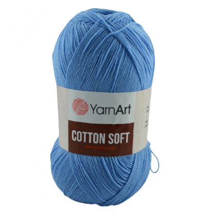 YarnArt Cotton Soft Svetlo modrá 15