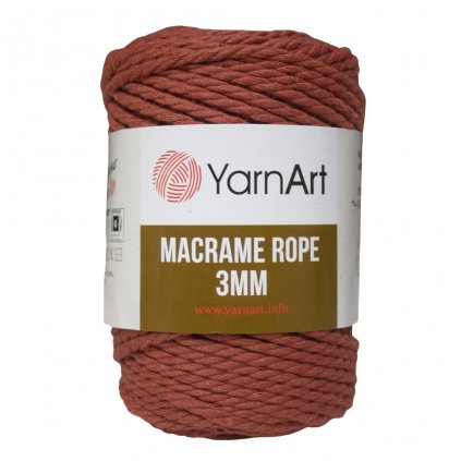 Špagát Macrame Rope 3 MM Hrdzavá 785