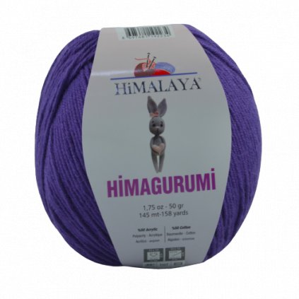Himalaya Himagurumi Tmavo fialová 30123