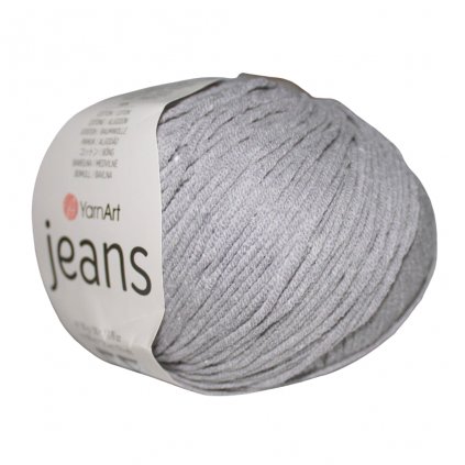 YarnArt Jeans Stredne sivá 46