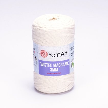 YarnArt Twisted Macrame 250g 3MM -  Maslová 752
