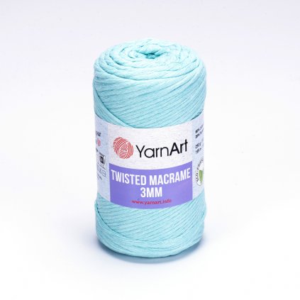 YarnArt Twisted Macrame 250g 3MM - Azurová 775