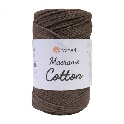 Špagát Macrame Cotton Hnedá 791