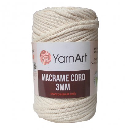 Špagát Macrame Cord 3 MM Maslová 752